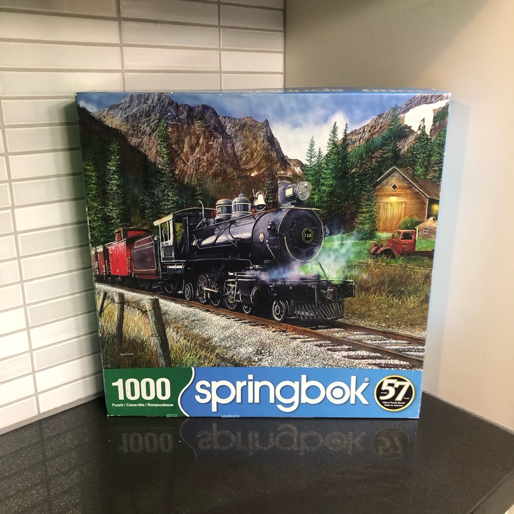 Springbok Train 1000 Piece Puzzle